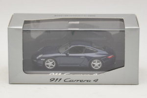 Porsche 911 997 Carrera 4 Dark Blue Metallic Minichamps 1:43 WAP02010016 Métal — image 3 sur 3