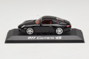 Porsche 911 997 Carrera 4S Noir Minichamps 1:43 WAP02010116 Métal