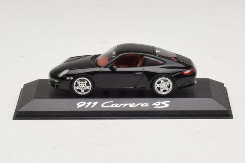 Porsche 911 997 Carrera 4S Noir Minichamps 1:43 Porsche 911 997 Carrera 4S Noir Minichamps 1:43 WAP02010116 Métal