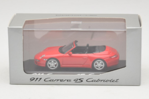 Porsche 911 997 Carrera 4S Cabriolet Rouge Minichamps 1:43 WAP02015316 Métal — image 4 sur 5