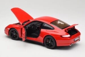 Porsche 911 997 Carrera 4S Rouge Norev 1:18 187510 Métal — image 5 sur 8
