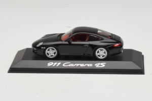 Porsche 911 997 Carrera 4S Bleu Foncé Minichamps 1:43 WAP02011615 Métal