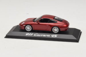 Porsche 911 997 Carrera 4S Rouge Minichamps 1:43 WAP02001718 Métal