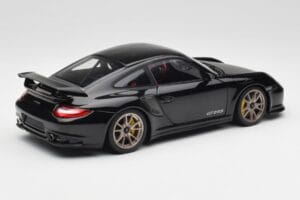 Porsche 911 997 GT2 RS Noir & Argent Roues Minichamps 1:18 100069401 Métal — image 3 sur 8
