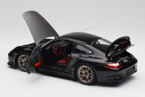 Porsche 911 997 GT2 RS Noir & Argent Roues Minichamps 1:18 100069401 Métal — image 5 sur 8