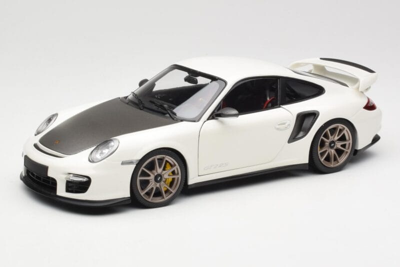 Porsche 911 997 GT2 RS Blanc Minichamps 1:18 100069400 Métal