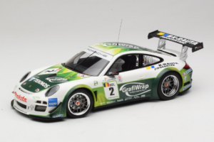 Porsche 911 997 GT3 R #2 Prospeed Competition B. Heylen / P. Lappalainen FIA GT3 2011 Minichamps 1:18 151118902 Métal