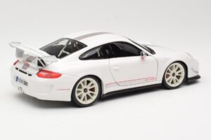 Porsche 911 997 GT3 RS 4.0 Blanc Bburago 1:18 18-11036 Métal — image 3 sur 8