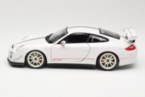 Porsche 911 997 GT3 RS 4.0 Blanc Bburago 1:18 18-11036 Métal — image 4 sur 8