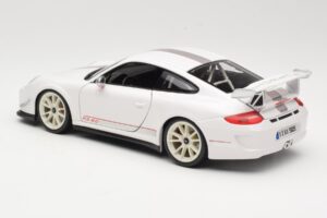 Porsche 911 997 GT3 RS 4.0 Blanc Bburago 1:18 18-11036 Métal — image 7 sur 8