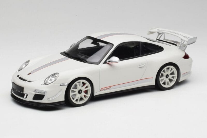 Porsche 911 997 GT3 RS 4.0 Blanc Minichamps 1:18 155062221 Métal