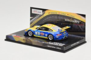 Porsche 911 997 GT3 RSR #3 24 Hours Nurburgring 2008 Minichamps 1:43 437087803 Métal — image 3 sur 4