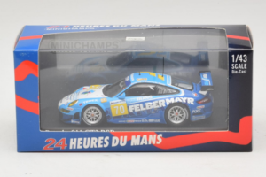 Porsche 911 GT3 RSR #70 H. Felbermayr / H. Felbermayr Jr. Felbermayr-Proton 24 Hours of Le Mans 2009 Minichamps 1:43 40009697 — image 4 sur 4