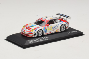 Porsche 911 997 GT3 RSR #76 R. Narac / P. Long / P. Pilet 24 Hours of Le Mans 2009 Minichamps 1:43 400096976 Métal — image 2 sur 3