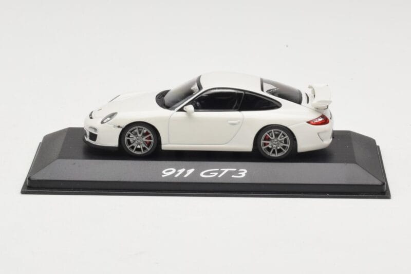 Porsche 911 997 GT3 Blanc Minichamps 1:43 WAP0202080C Métal