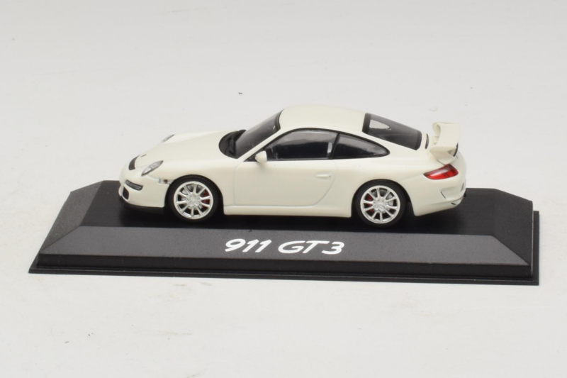 Porsche 911 997 GT3 Blanc Minichamps 1:43 WAP02012016 Métal