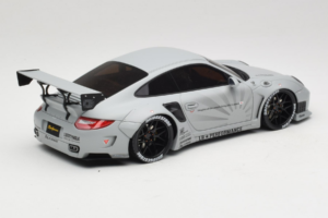 Porsche 911 997 Liberty Walk Gris GT Spirit 1:18 GT126 Résine — image 2 sur 6