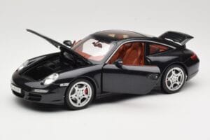 Porsche 911 997 Targa Noir Norev 1:18 187506 Métal — image 2 sur 8