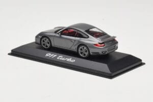 Porsche 911 997 Turbo Anthracite Grey Minichamps 1:43 WAP0200010A Métal — image 3 sur 4
