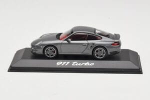 Porsche 911 997 Turbo Anthracite Grey Minichamps 1:43 WAP0200010A Métal