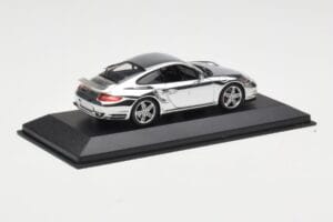 Porsche 911 997 Turbo Chrome Silver Minichamps 1:43 WAP02060816-R Métal — image 2 sur 5