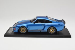 Porsche 911 930 Almeras Biturbo 3.3 Bleu Kess 1:18 KE18005A Résine — image 3 sur 6
