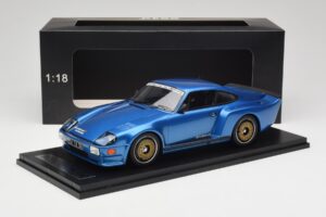 Porsche 911 930 Almeras Biturbo 3.3 Bleu Kess 1:18 KE18005A Résine — image 6 sur 6