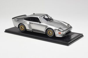 Porsche 911 930 Almeras Biturbo 3.3 Argent Kess 1:18 KE18005B Résine — image 4 sur 6