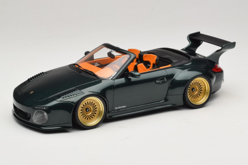 Porsche 911 992 Cabriolet Old & New Tokyo Auto Salon GT Spirit 1:18 GT548 Résine
