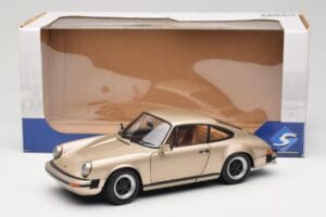 Porsche 911 Carrera 3.2 Bronze Solido 1:18 S1802602 Métal — image 8 sur 8
