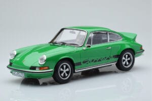 Porsche 911 Carrera RS 2.7 Vert Norev 1:18 187680 Métal