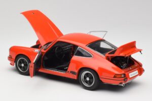 Porsche 911 Carrera RS 2.7 Orange & Bandes Noires AUTOart 1:18 78054 Métal — image 5 sur 8