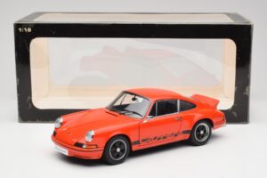 Porsche 911 Carrera RS 2.7 Orange & Bandes Noires AUTOart 1:18 78054 Métal — image 8 sur 8