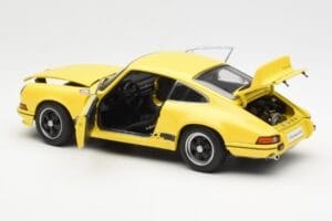 Porsche 911 Carrera RS 2.7 Jaune AUTOart 1:18 78053 Métal — image 5 sur 8