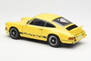 Porsche 911 Carrera RS 2.7 Jaune AUTOart 1:18 78053 Métal — image 7 sur 8