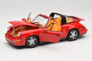 Porsche 911 Carrera Targa Rouge Anson 1:18 3054 Métal — image 2 sur 8
