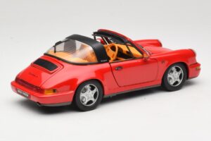 Porsche 911 Carrera Targa Rouge Anson 1:18 3054 Métal — image 3 sur 8