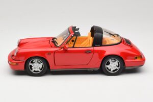Porsche 911 Carrera Targa Rouge Anson 1:18 3054 Métal — image 4 sur 8