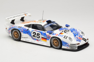 Porsche 911 GT1 #25 H. Stuck / T. Boutsen / B. Wollek 24 Hours of Le Mans 1996 UT Models 1:18 180966625 Métal — image 6 sur 8