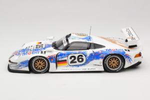 Porsche 911 GT1 #26 K. Wendlinger / Goody / Y. Dalmas 24 Hours of Le Mans 1996 UT Models 1:18 180966626 Métal — image 4 sur 8