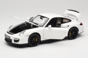 Porsche 911 GT2 997.1 Blanc Norev 1:18 187572 Métal — image 2 sur 8