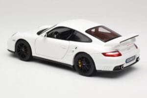 Porsche 911 GT2 997.1 Blanc Norev 1:18 187572 Métal — image 7 sur 8