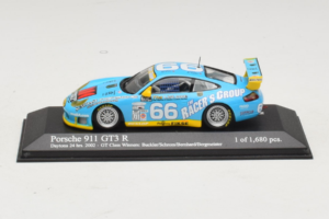 Porsche 911 GT3 R #66 Buckler / Schrom 24 Hours of Daytona 2002 Minichamps 1:43 400026966 Métal