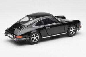 Porsche 911 S Noir Schuco 1:18 450047200 Métal — image 3 sur 8