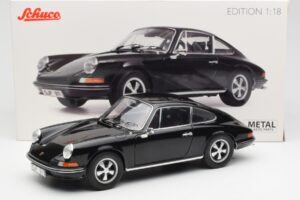 Porsche 911 S Noir Schuco 1:18 450047200 Métal — image 8 sur 8