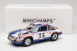 Porsche 911 S #36 B. Waldegard / C. Cheneviere 24 Hours of Le Mans 1971 Minichamps 1:18 107716836 Résine — image 6 sur 6