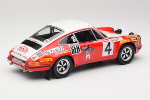Porsche 911 S #4 G. Larrousse / M. Perramond 2nd Place Rally Monte Carlo 1972 Minichamps 1:18 107726804 Résine — image 2 sur 6
