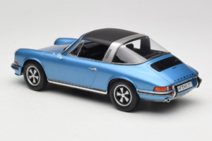 Porsche 911 S Targa Blue Metallic Norev 1:18 187646 Métal — image 7 sur 8