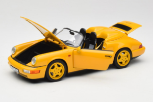 Porsche 911 964 Speedster Speed Yellow Norev 1:18 187130 Métal — image 2 sur 8