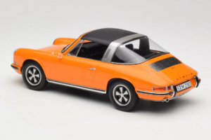 Porsche 911 T Targa Orange Norev 1:18 187220 Métal — image 5 sur 8
